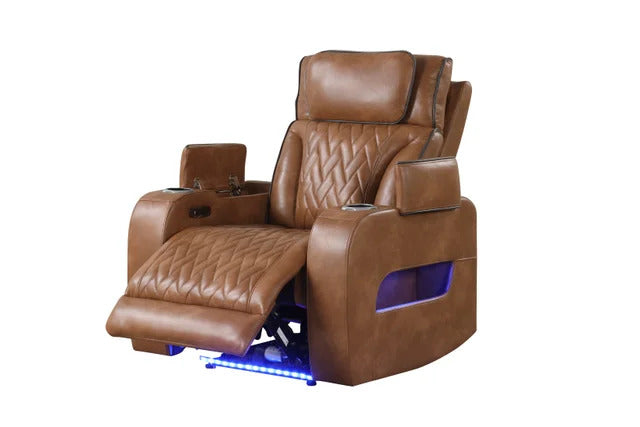 3PC Brown Power Reclining Set