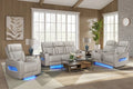 3PC Sand Power Reclining Set