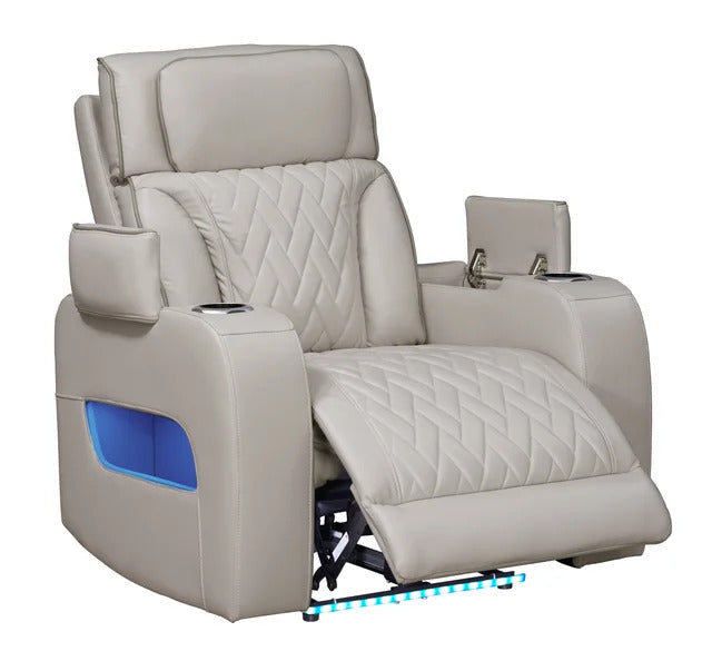 3PC Sand Power Reclining Set