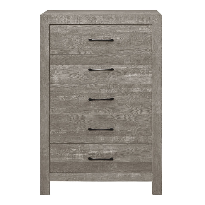 1534 Rustic Gray Bedroom Set