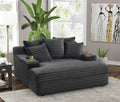 4800 Charcoal Chaise Lounge