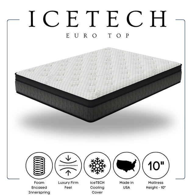 IceTech 10″ Euro Top design