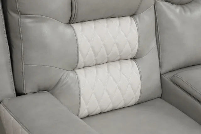 Jordan 1 Two tone grey Reclining Sectional