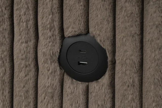 July Double Storage Chaise Sectional Sofa with Pull-Out Bed Feature