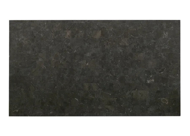 Melstone - (GENUINE MARBLE) Table & 6-Chairs