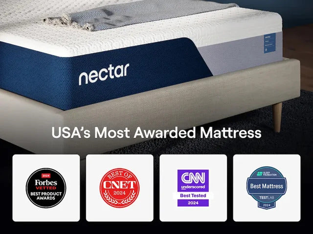 NECTAR Firm Memory Foam Mattress 12″