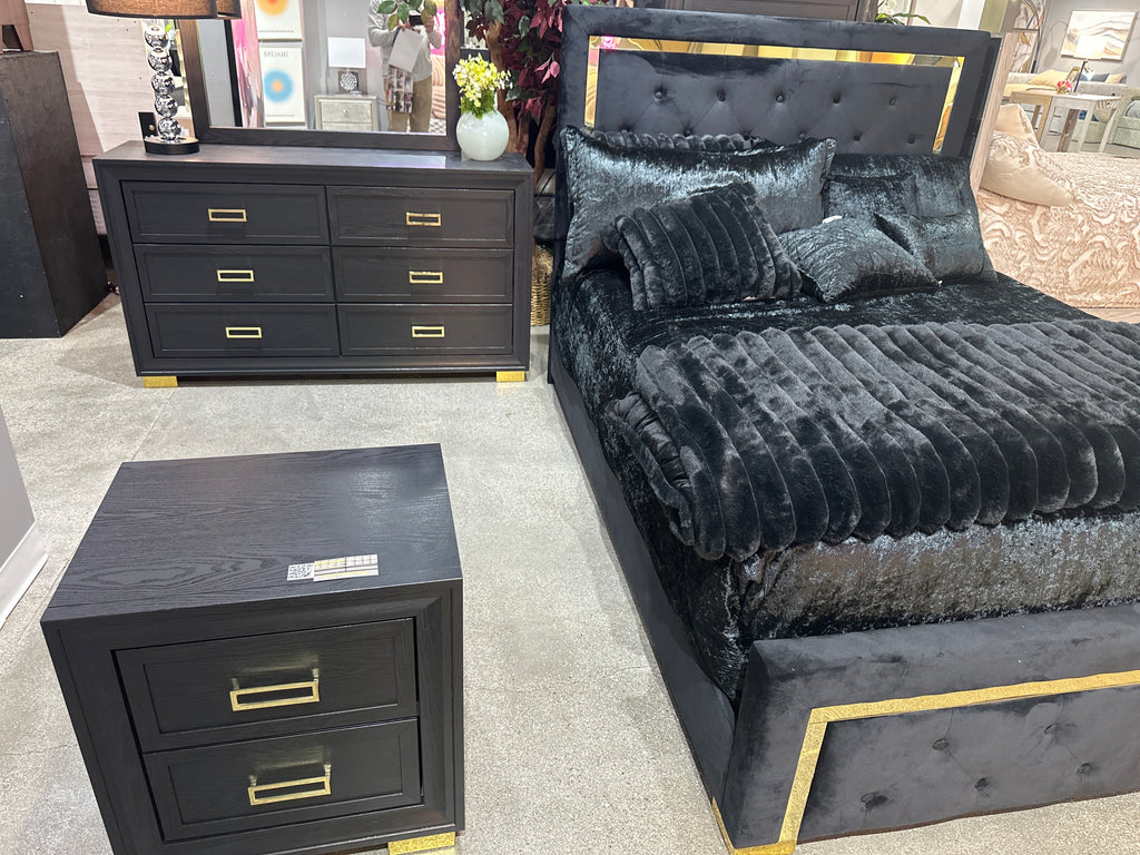 B9290 Pepe Contemporary Upholstered Bedroom Collection