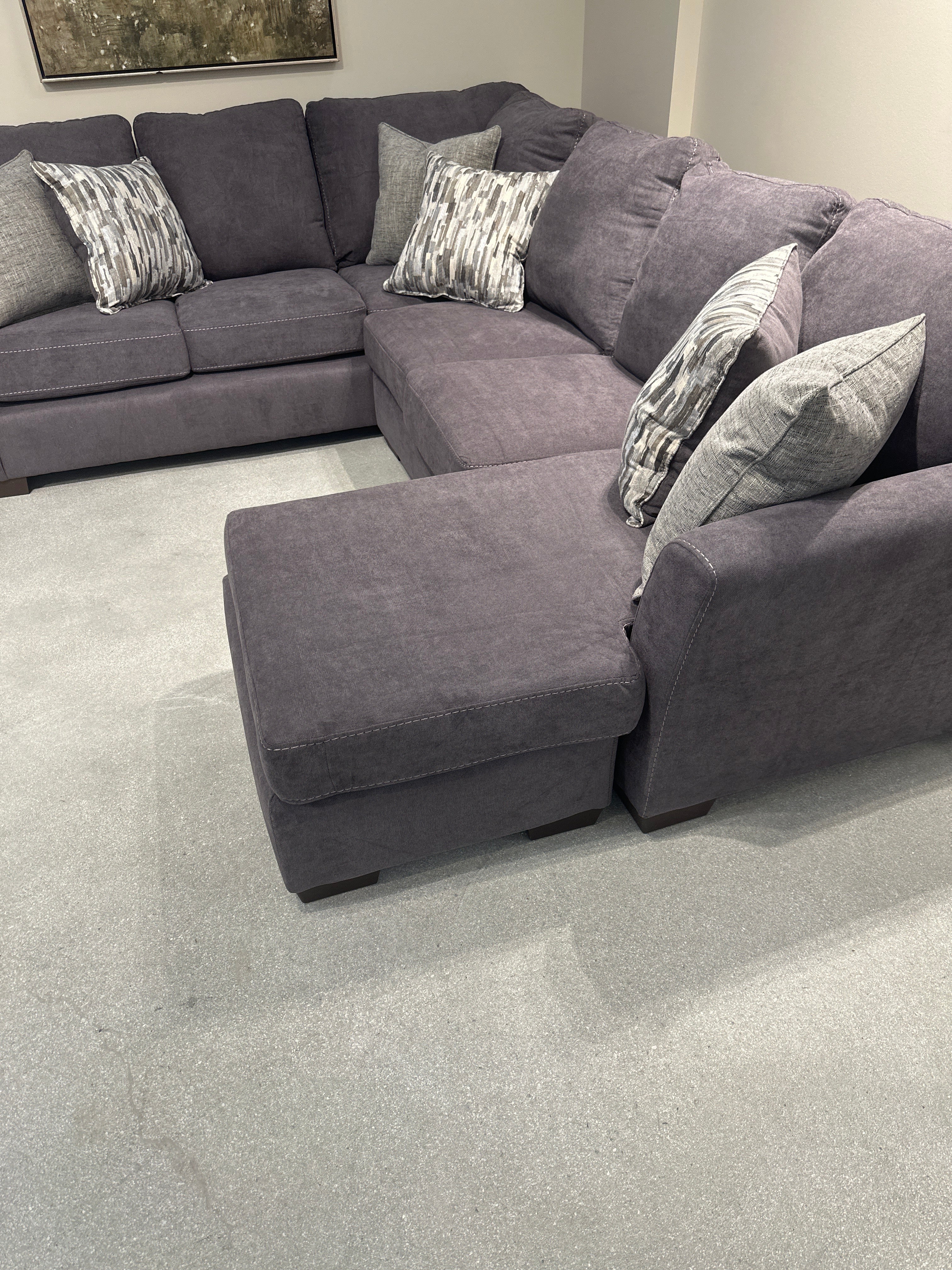 7058 Passport Blue oversized sectional