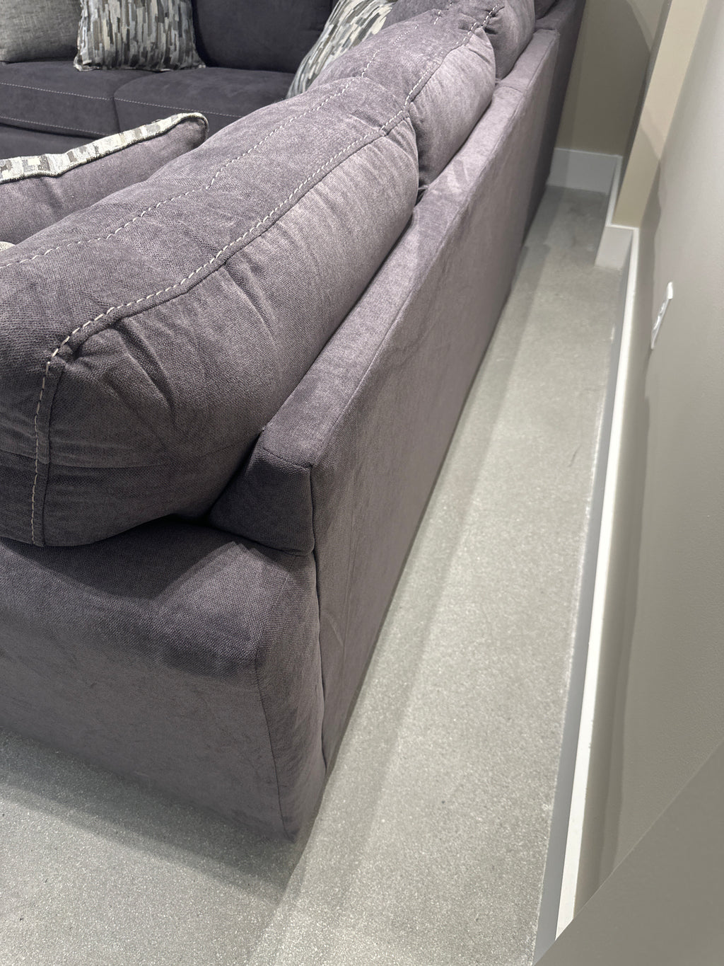 7058 Passport Blue oversized sectional