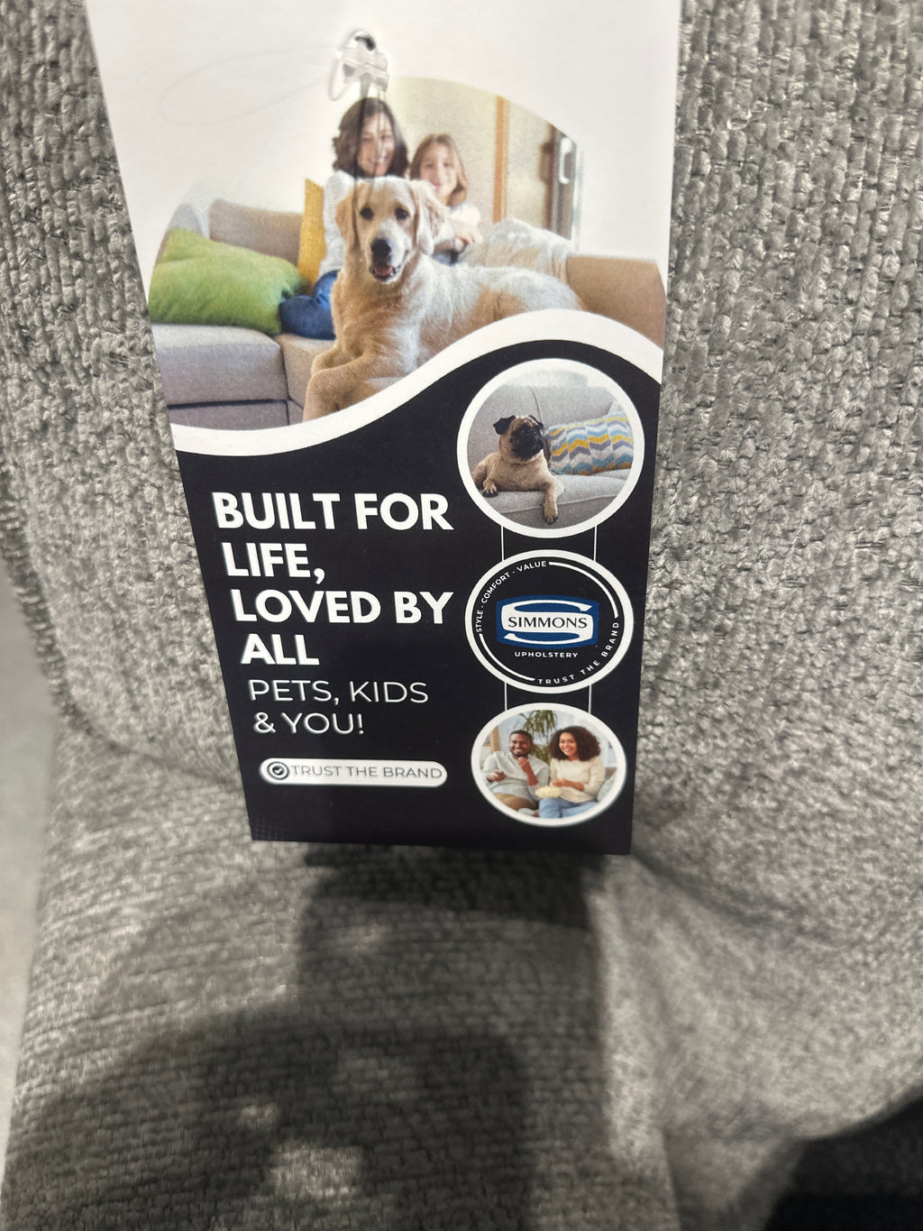 3100 Hero Lead Grey Sectional