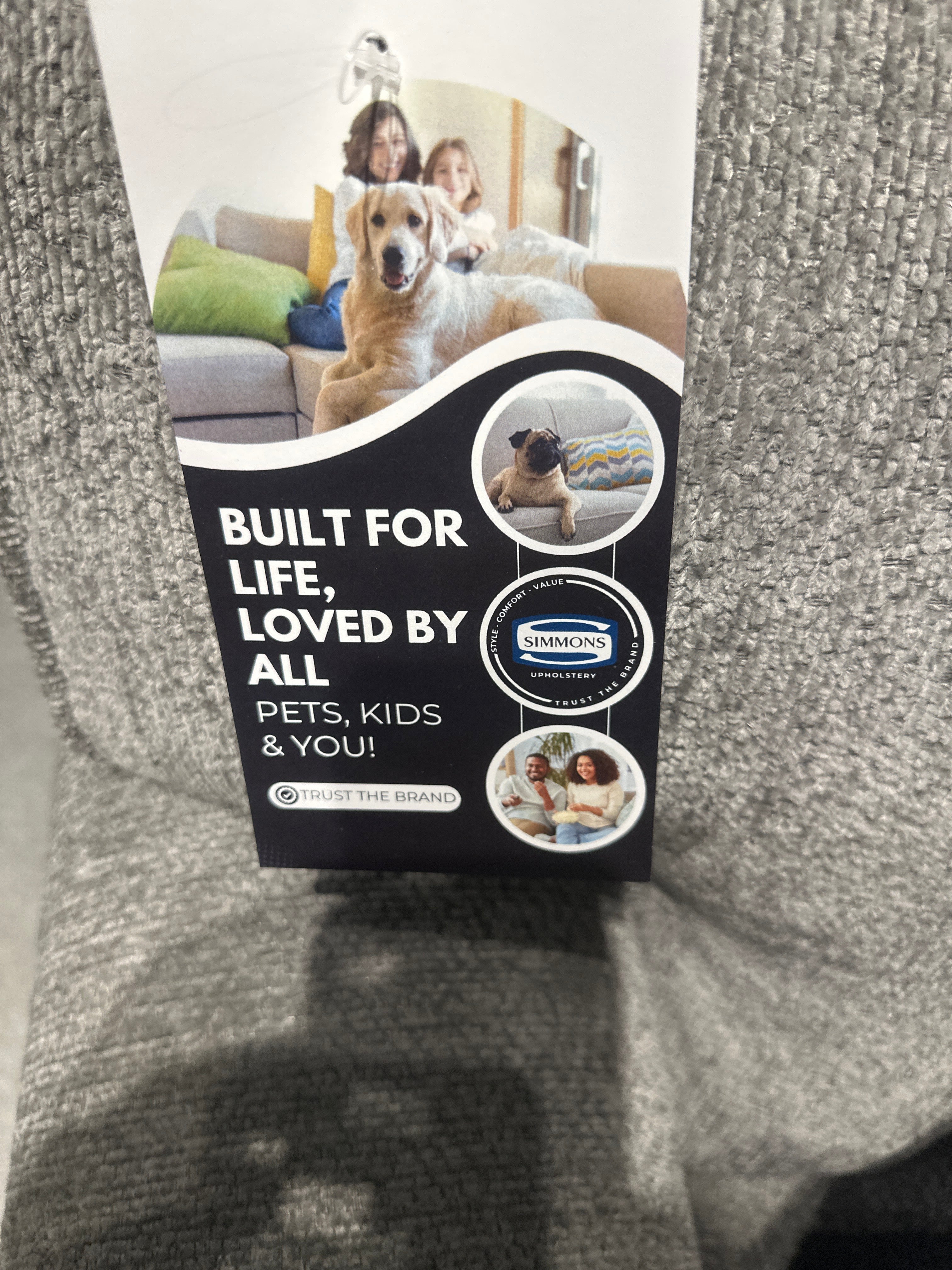 3100 Hero Lead Grey Sectional