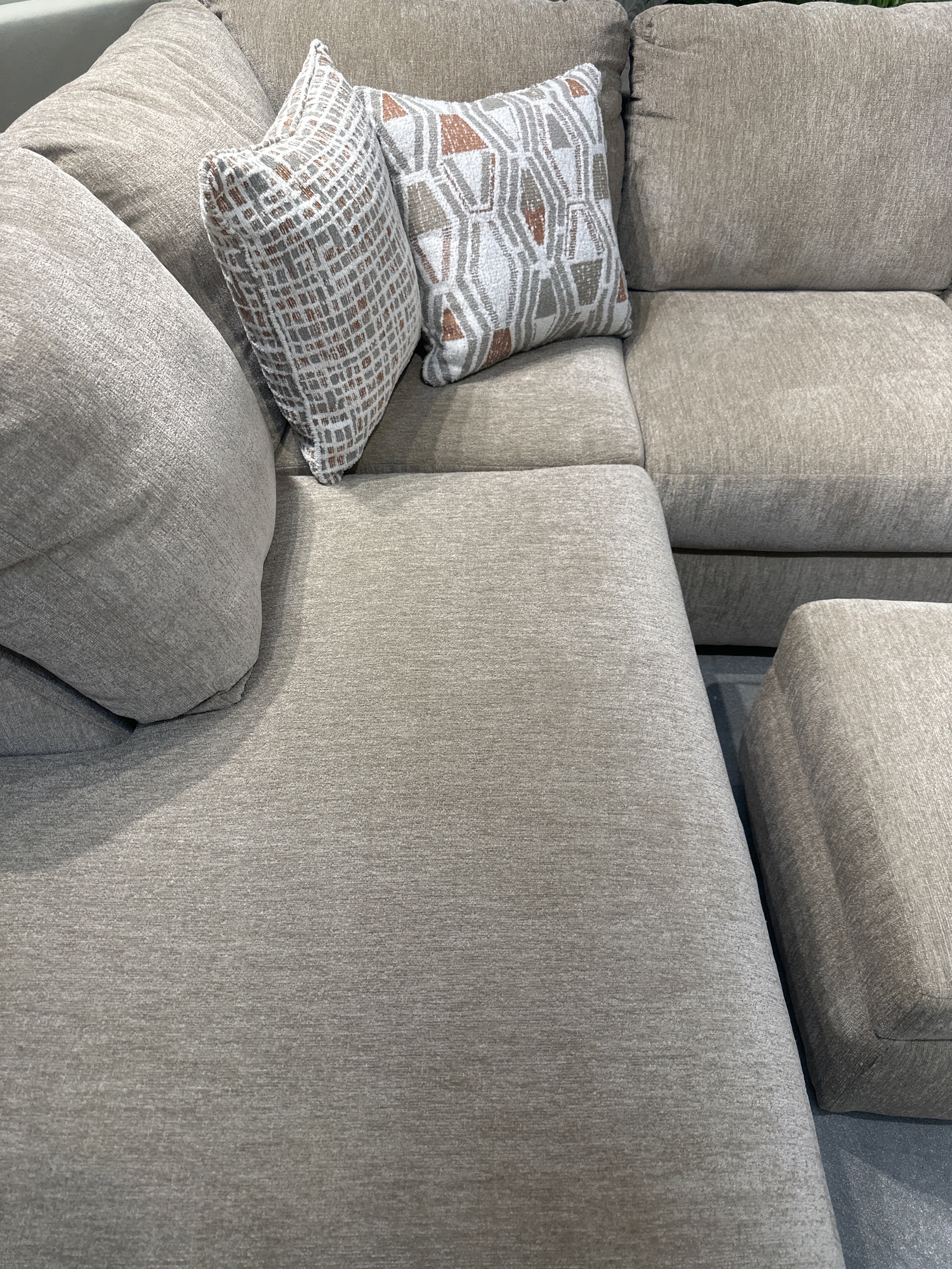 110 Embrace camel oversized Sectional