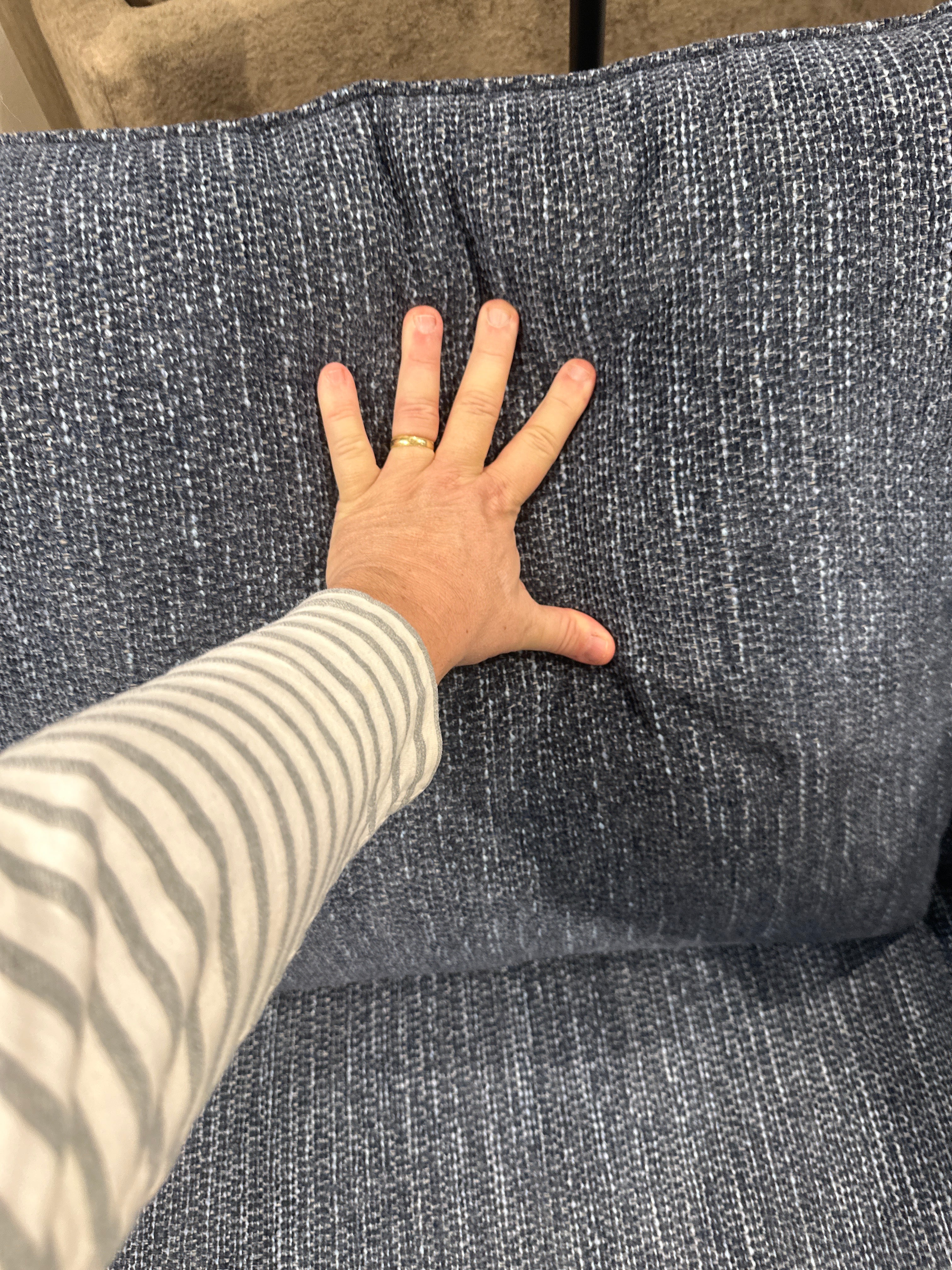 8084 Bellhaven Indigo Blue Sectional