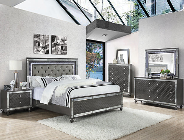 B1670 Reffino Stanley Bedroom Group – Coffee Brown