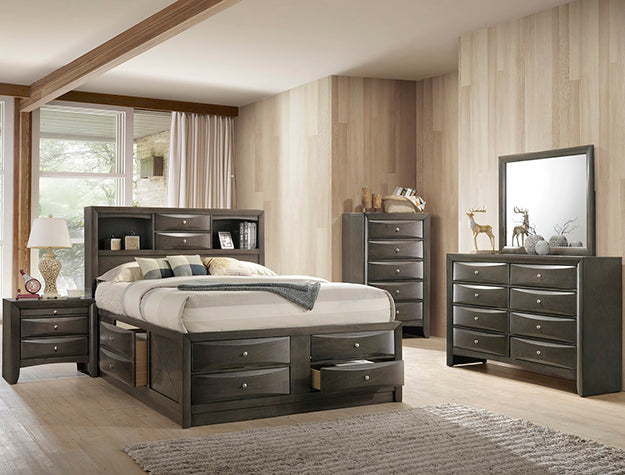 B4275 Emily Grey Bedroom Group Set