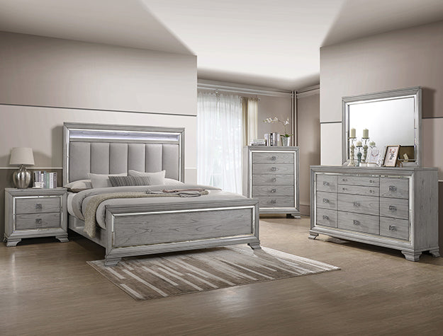 B7200 Vail LED Gray Bedroom Group