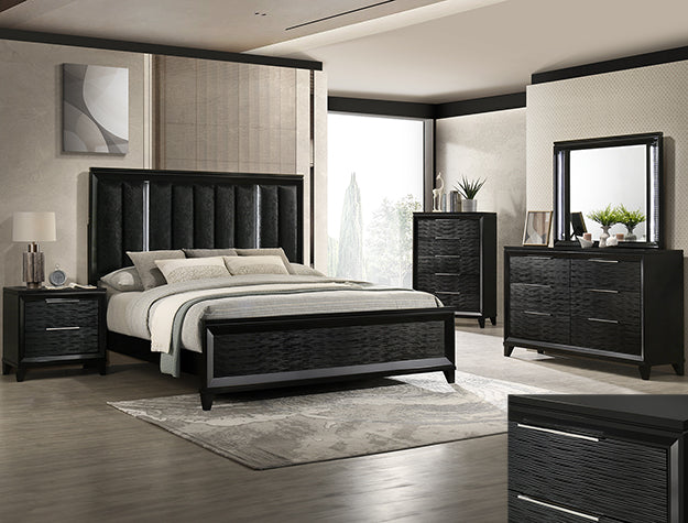 B7350 Cressida Dark Brown Bedroom Set