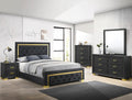 B9290 Pepe Contemporary Upholstered Bedroom Collection