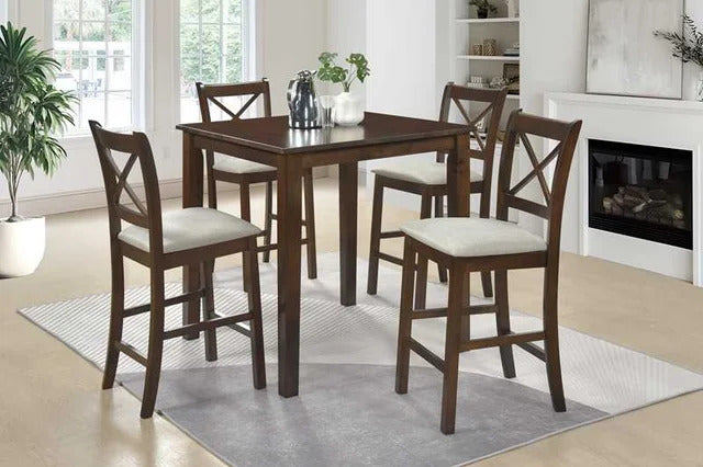 Tahoe Pub Table with 4 Chairs Set