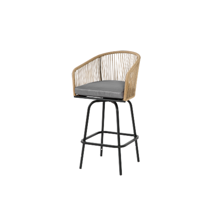 3pcs Outdoor Height Bar Set Grey