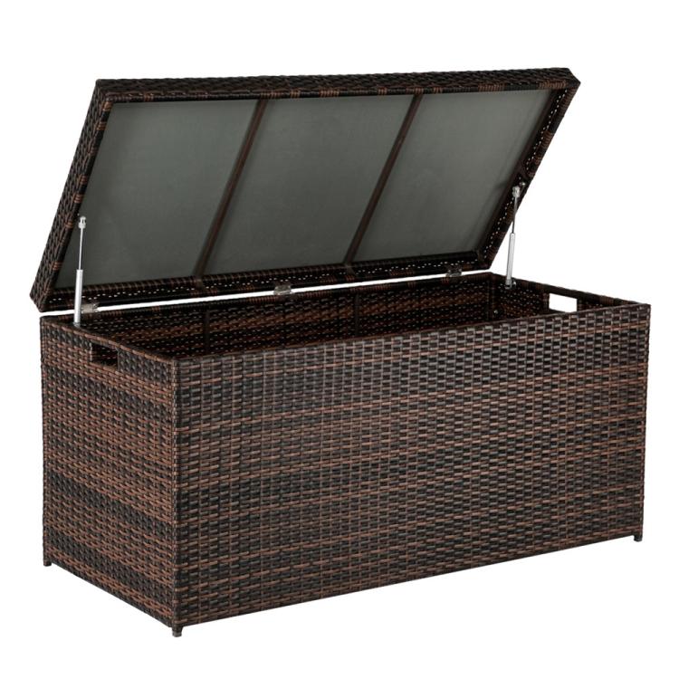 132 Gallon Extra Large Outdoor Rattan Storage Box