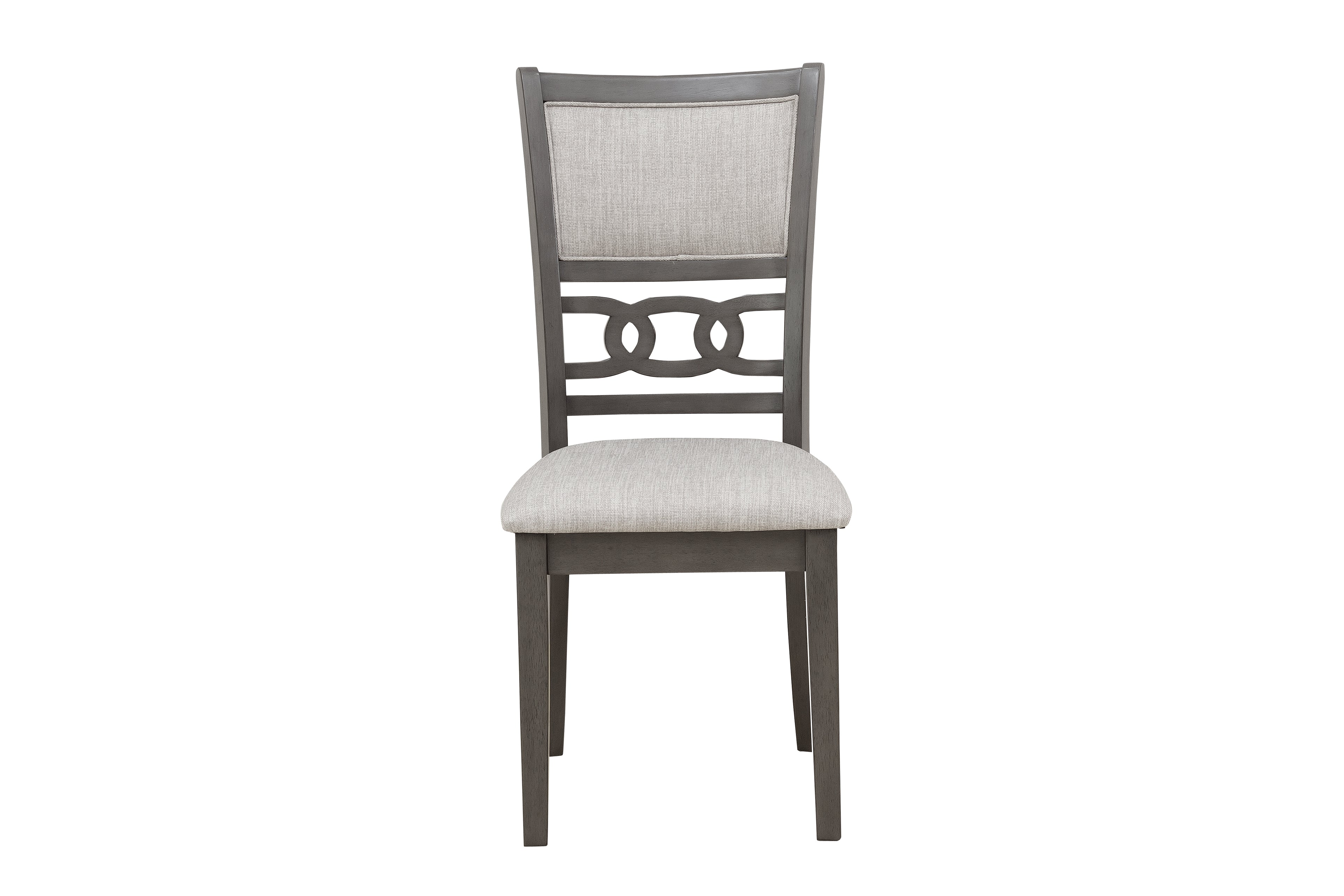 MINDY 5PC PACK DINING SET, GRAY WOOD