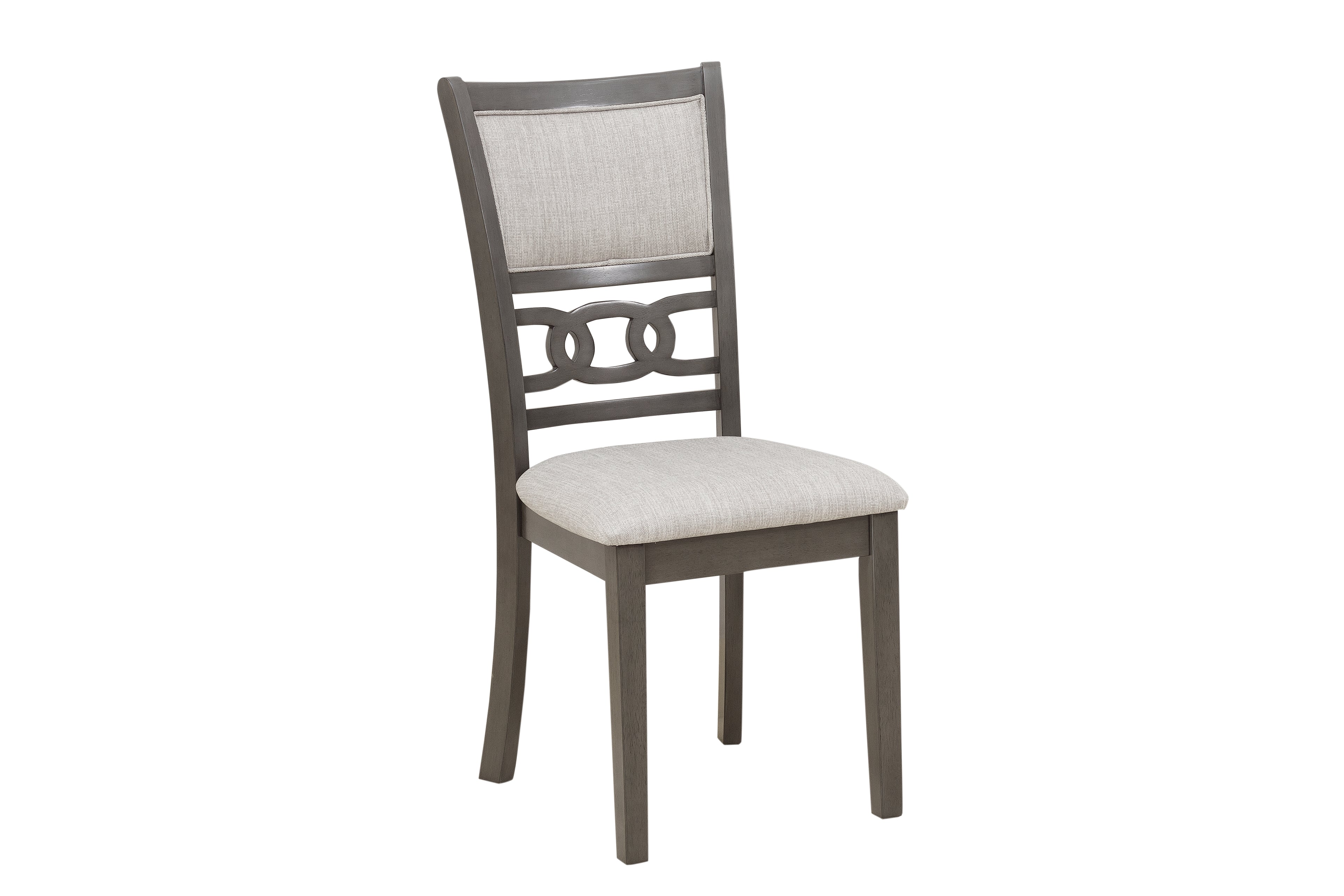 MINDY 5PC PACK DINING SET, GRAY WOOD